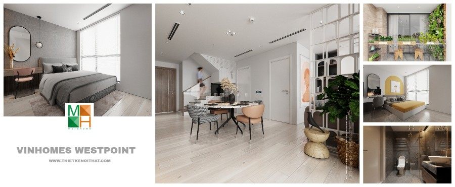 Thiết kế nội thất chung cư Vinhomes Westpoint